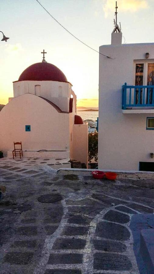 Traditional Split Level House In Mykonos Town Villa Buitenkant foto