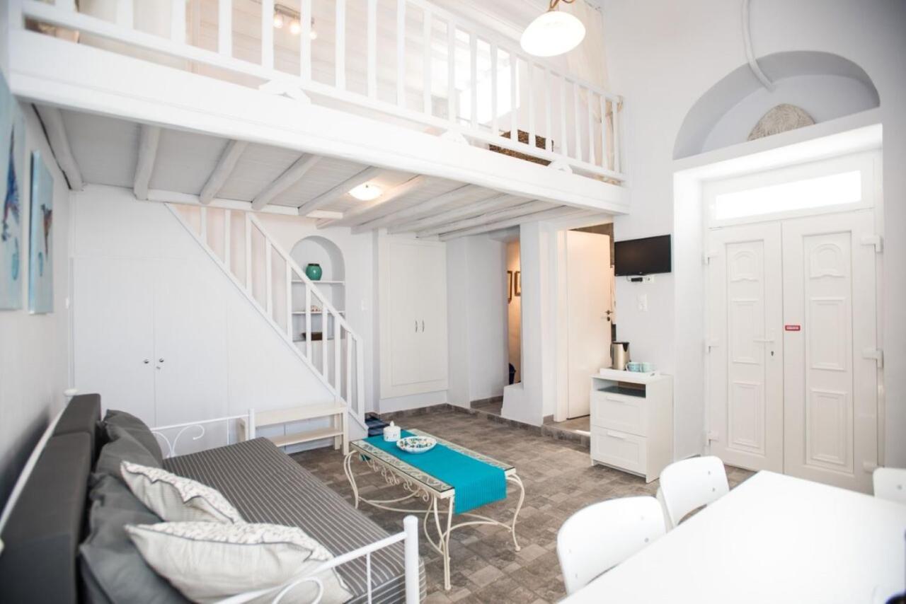 Traditional Split Level House In Mykonos Town Villa Buitenkant foto
