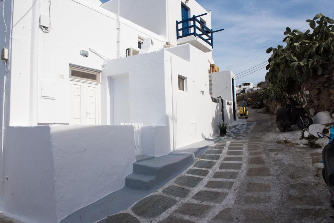 Traditional Split Level House In Mykonos Town Villa Buitenkant foto