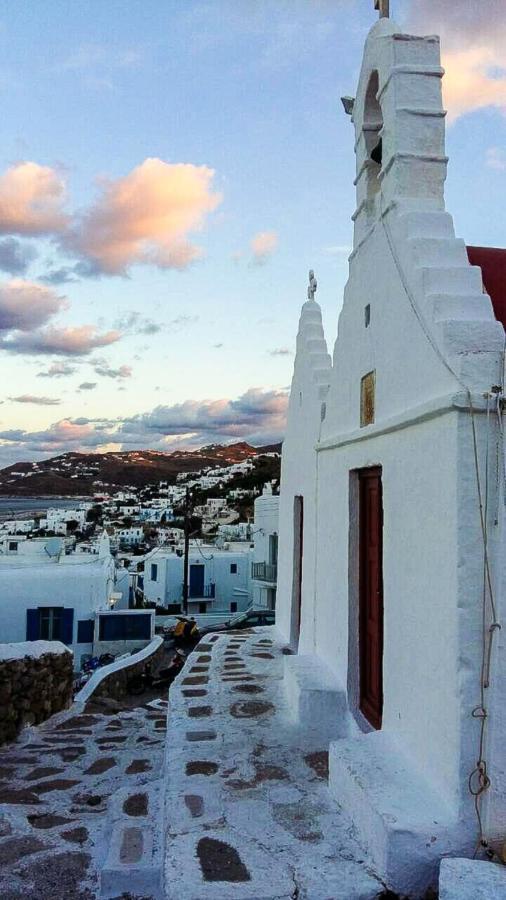 Traditional Split Level House In Mykonos Town Villa Buitenkant foto